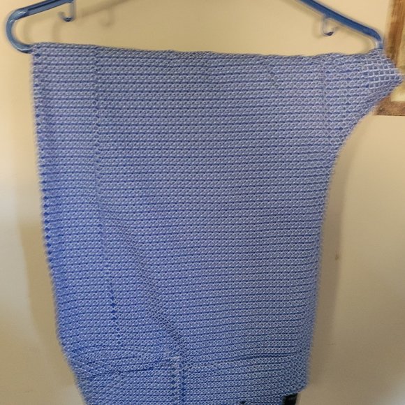 NEW Blue and White Pants Plus Size - Picture 1 of 4